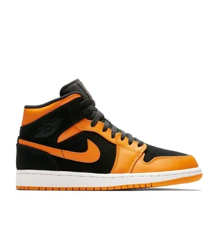 Nike Air Jordan 1 MID (Schwarz / Orange)