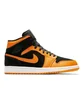 Nike Air Jordan 1 MID (Schwarz / Orange)
