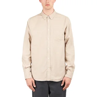 Norse Projects Anton Brushed Flannel Shirt (Beige)