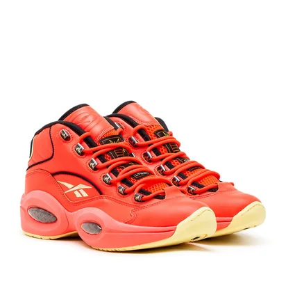 Reebok Question Mid Hot Ones (Rot / Gold)