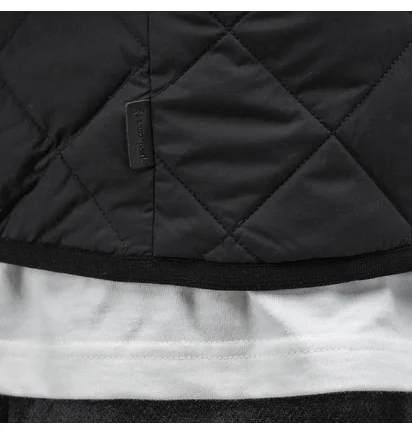 Snow Peak Recycled Nylon Ripstop Down Cardigan (Schwarz)