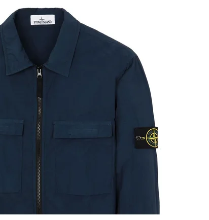 Stone Island Naslan Light Overshirt (Navy)