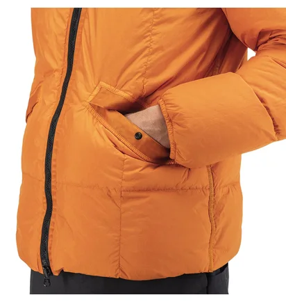 Stone Island Real Down Jacket (Orange)