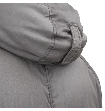 Stone Island Strech Wool Nylon-TC Down Jacket 'Ghost Piece' (Grau)