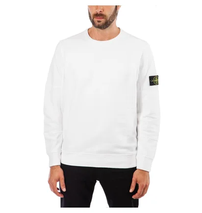 Stone Island Sweat Shirt (Weiß)