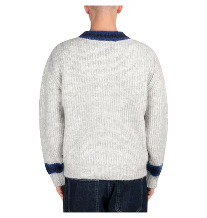 Stüssy Mohair Tennis Sweater (Grau / Blau)