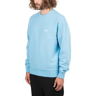 Stüssy Overdyed Stock Logo Crewneck (Blau)