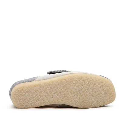 Clarks Wallabee (Grau / Creme)