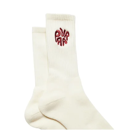 by Parra 1976 Logo Crew Socks (Weiß / Rot)