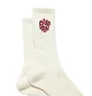 by Parra 1976 Logo Crew Socks (Weiß / Rot)