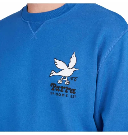 by Parra Wheel Chested Bird Sweater (Blau)