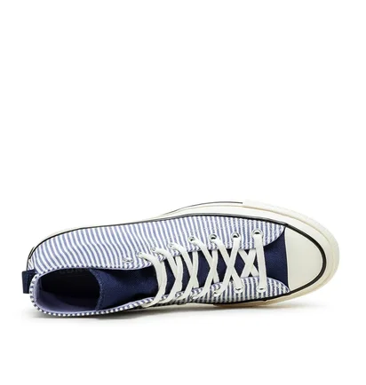Converse Chuck 70 Hi 'Crafted Stripe' (Blau / Weiß)