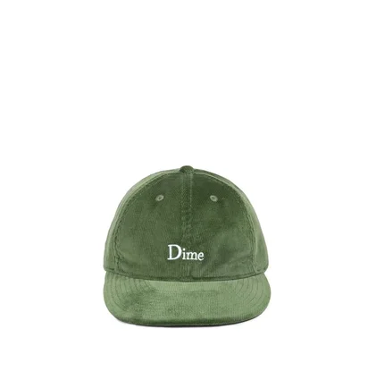 Dime Classic Logo Corduroy Cap (Grün)