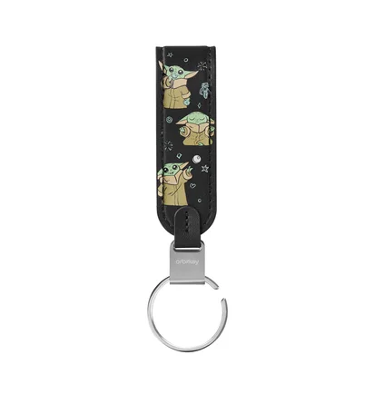 Orbitkey Loop Keychain Star Wars™ Grogu™ (Schwarz)