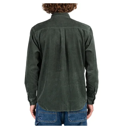 Carhartt WIP Madison Longsleeve Cord Shirt (Grau / Grün)