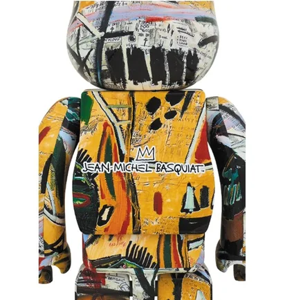 Medicom 1000% Jean Michel Basquiat Be@rbrick Toy (Multi)