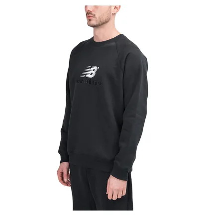 New Balance MT93575 Athletics Premium Archive Crewneck (Schwarz)