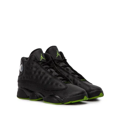 Nike Air Jordan XIII Retro BG (Schwarz / Grün)