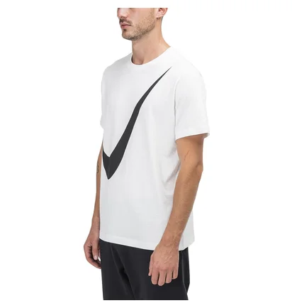 Nike Swoosh Tee (Weiß / Schwarz)
