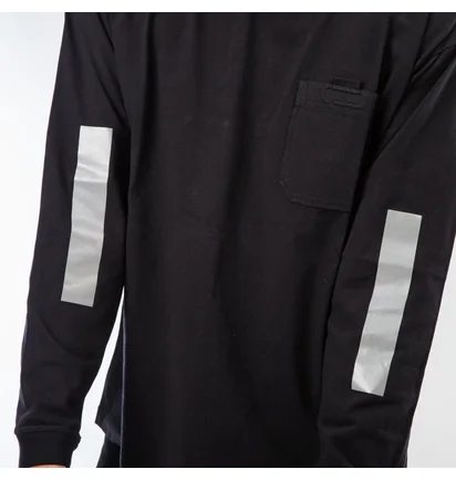 Stone Island Reflective Longsleeve (Schwarz)