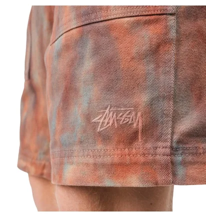 Stüssy Dyed Easy Shorts (Rot)
