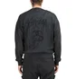 Stüssy Pig. Dyed Cotton Mesh Crew (Schwarz)