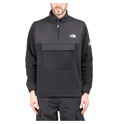 The North Face Black Box Polar Fleece Pullover (Schwarz)
