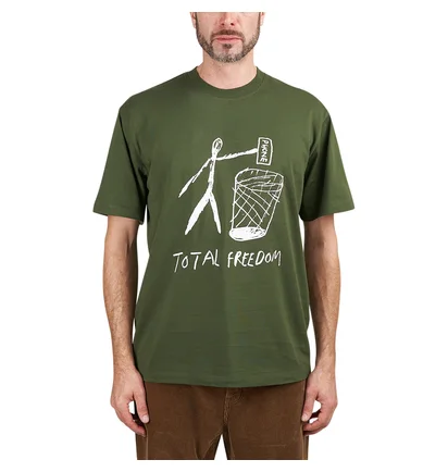 T.I.M.E. Total Freedom SS Tee (Grün / Weiß)
