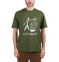 T.I.M.E. Total Freedom SS Tee (Grün / Weiß)