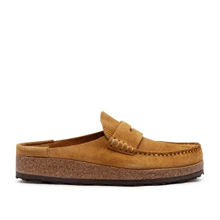 Birkenstock Naples Suede Leather (Braun)