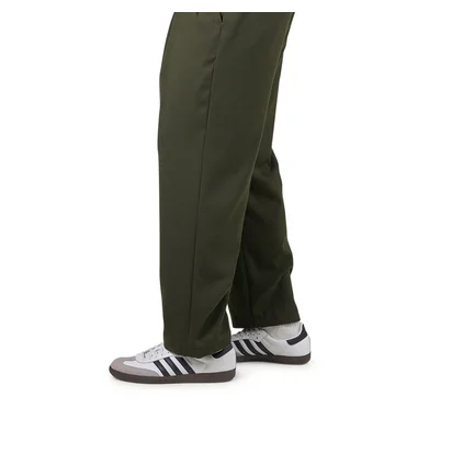 Dime Pleated Twill Pants (Grün)