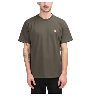 Carhartt WIP S/S Chase T-Shirt (Dunkelgrün)