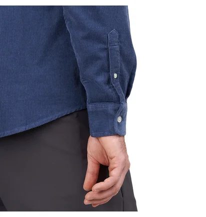 Carhartt WIP L/S Madison Fine Cord Shirt (Blau)