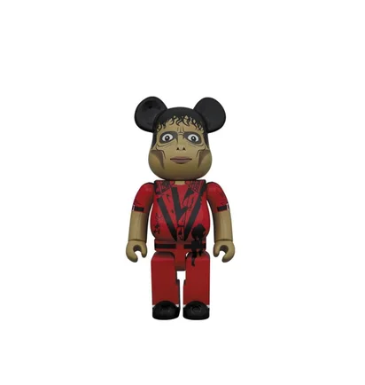 Medicom 100% + 400% Michael Jackson Zombie Be@rbrick Toy