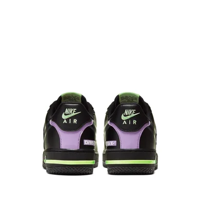 Nike Air Force 1 React (Schwarz / Neon Grün)