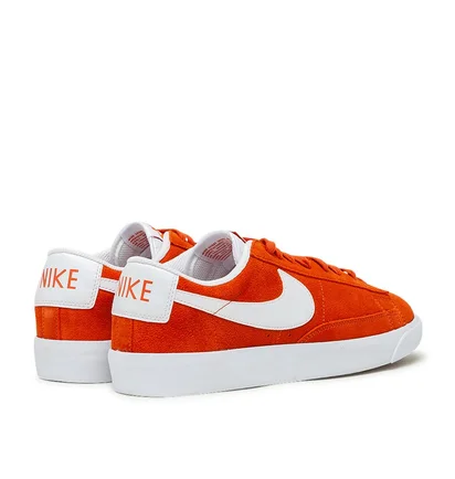 Nike Blazer Low Suede (Orange / Weiß)