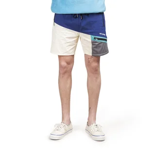 Aimé Leon Dore Color Blocked Hiking Shorts (Blau / Beige)
