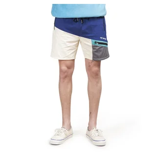 Aimé Leon Dore Color Blocked Hiking Shorts (Blau / Beige)