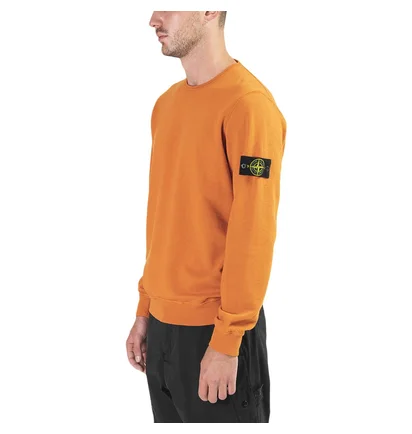 Stone Island Sweat Shirt (Orange)
