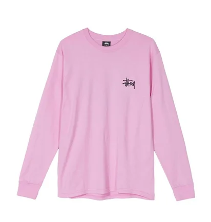 Stüssy Basic Longsleeve (Pink)