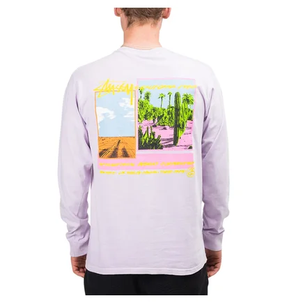 Stüssy Palm Desert Longsleeve (Lila)