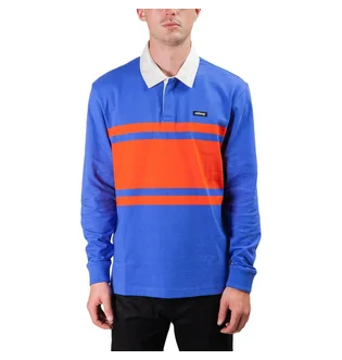 Stüssy Stanley L/S Rugby (Blau)