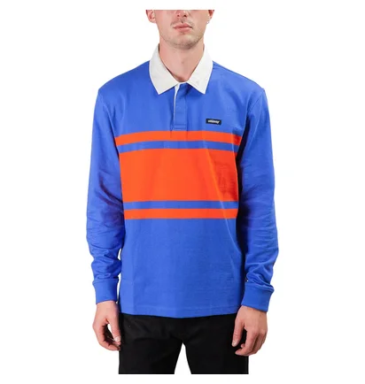 Stüssy Stanley L/S Rugby (Blau)