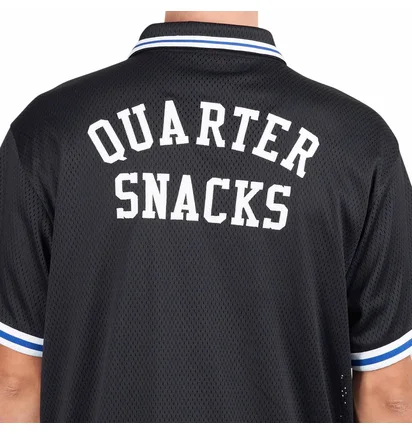 Converse x Quartersnacks Warm Up Polo (Schwarz)