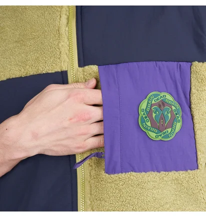 Brain Dead Paneled Field Vest (Gelb / Blau)