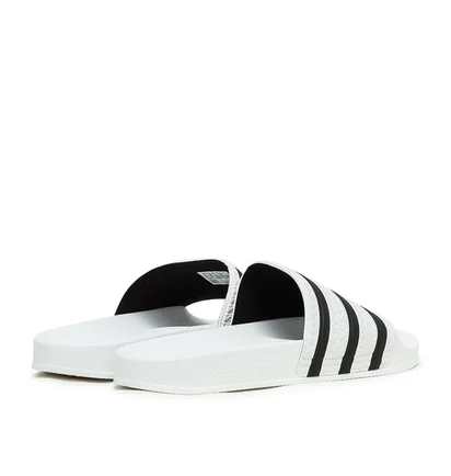 adidas Adilette (Weiß / Schwarz)