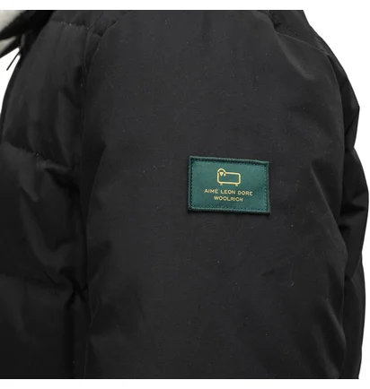 Aimé Leon Dore x Woolrich Down Puffer Jacket (Schwarz)