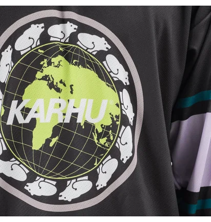 Karhu X Tackla Hockey Jersey (Schwarz / Lila)