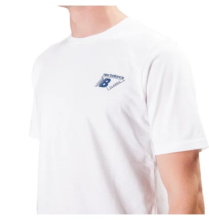 New Balance Essentials Classic Lock Tee (Weiß)