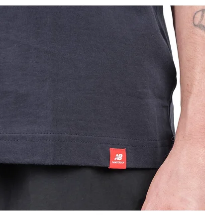 New Balance Essentials Embroidered T-Shirt (Navy)